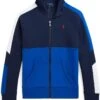 Polo Ralph Lauren Kids Color-Blocked Double-Knit Track Jacket (Big Kids)