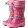 Hatley Kids Rainy Rainbows Sherpa Lined Rain Boots (Toddler/Little Kid/Big Kid) -Clothing Store 61NhgVqt39L. AC SR920736