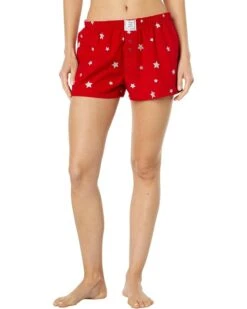 P.J. Salvage Flannel Shorts