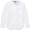 Polo Ralph Lauren Kids Cotton Oxford Sport Shirt (Big Kids) -Clothing Store 61WF9RDYylL. AC SR736920