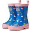 Hatley Kids Summer Sky Shiny Rain Boots (Toddler/Little Kid/Big Kid) -Clothing Store 61jSOffKy L. AC SR920736