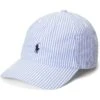 Polo Ralph Lauren Kids Cotton Seersucker Ball Cap (Big Kids) -Clothing Store 71nz4oNxdnL. AC SR736920