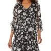 Calvin Klein Chiffon Print Bell Sleeve Dress 2 Calvin Klein Chiffon Print Bell Sleeve Dress -Clothing Store 81eF1Iyy8XL. AC SR736920