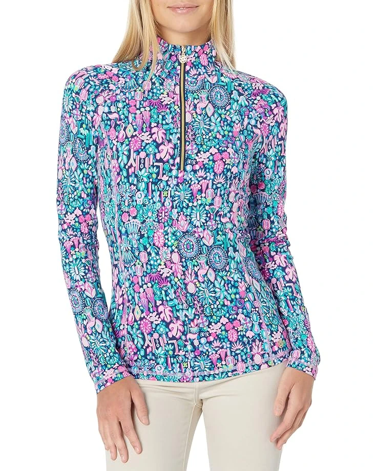 Lilly Pulitzer Justine 1/2 Zip UPF 50+ 3 Lilly Pulitzer Justine 1/2 Zip UPF 50+